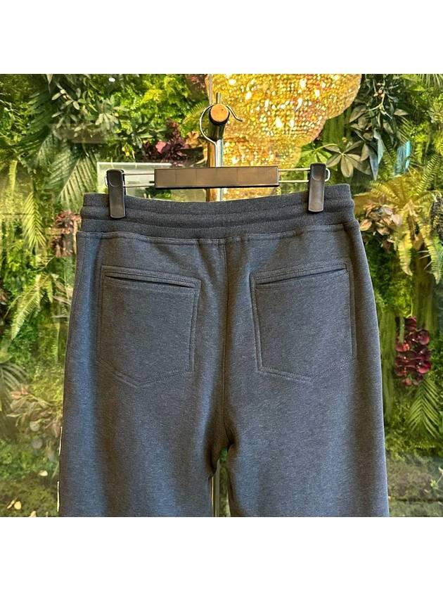 Side Stripe Jogger Track Pants Dark Grey - BRUNELLO CUCINELLI - BALAAN 6