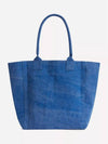 Yenky Embroidered Logo Large Shopper Tote Bag Blue - ISABEL MARANT - BALAAN 5
