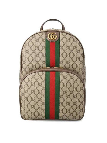 Ophidia GG Backpack Beige Ebony - GUCCI - BALAAN 1