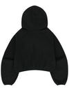 Crop Sweatshirt Big Pocket Hoodie Black - OFFGRID - BALAAN 2