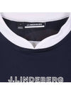 Meja Logo Short Sleeve T-Shirt Navy - J.LINDEBERG - BALAAN 4