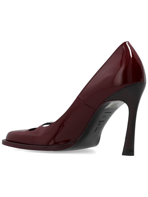 The Attico Mia High Heels, Women's, Burgundy - THE ATTICO - BALAAN 5