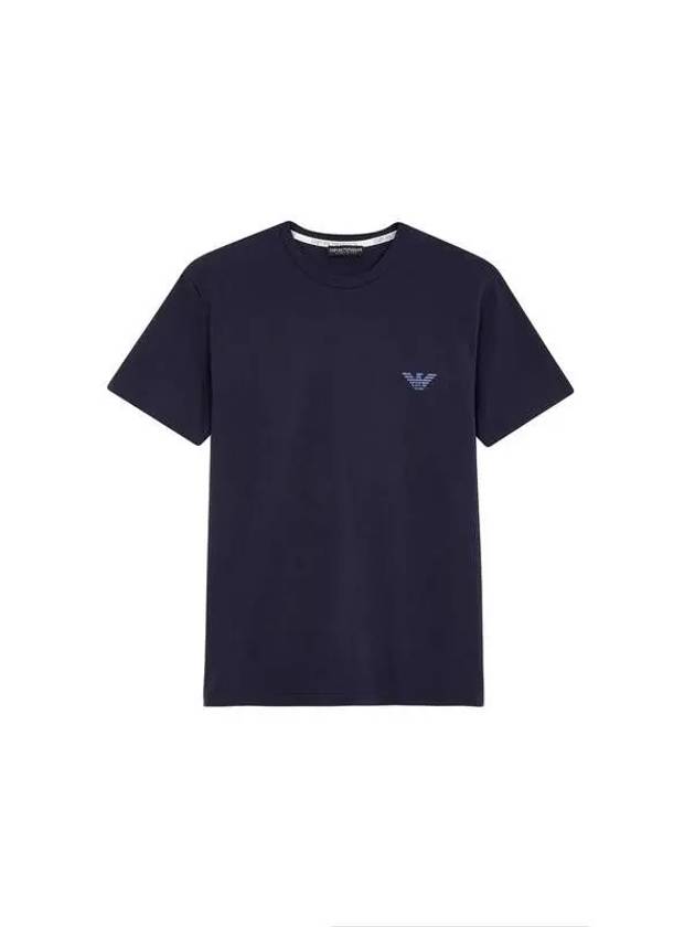 UNDERWEAR Men's Eagle Logo Graphic Lounge TShirt Navy 270498 - EMPORIO ARMANI - BALAAN 1