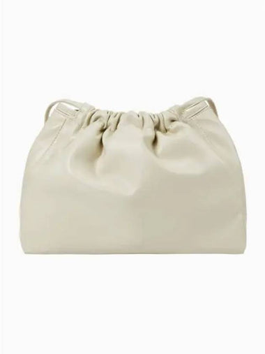 JEANS Women s CKJ Drawstring Shoulder Bag Ivory 4K3027GPD7 - CALVIN KLEIN - BALAAN 1