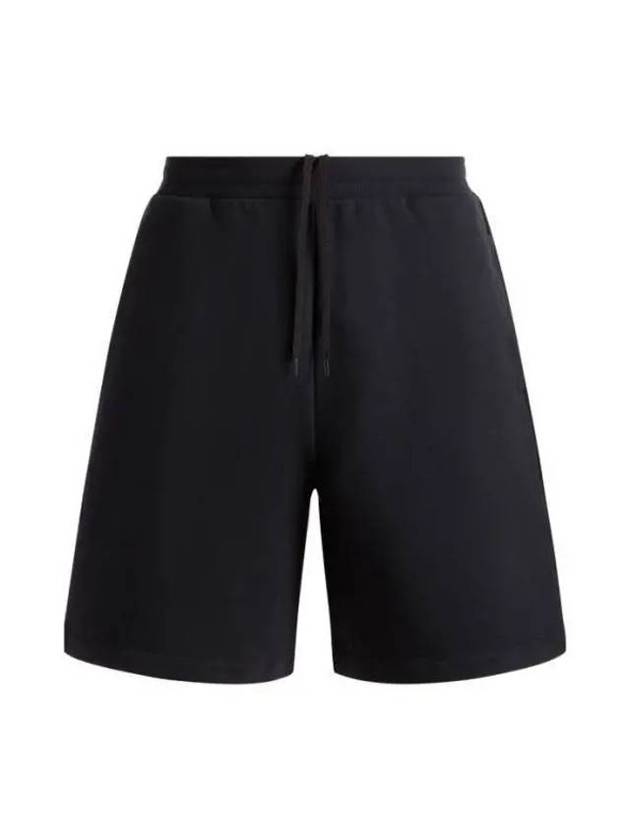 Embroidery Logo Training Shorts Navy - BALLY - BALAAN 1