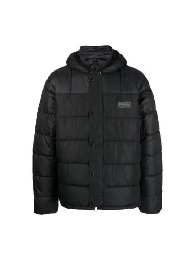 Logo Patch Padded Black - BARBOUR - BALAAN 2