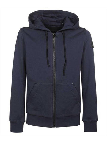 Albemarle Padded Zip-Up Hoodie Navy - MOOSE KNUCKLES - BALAAN 1