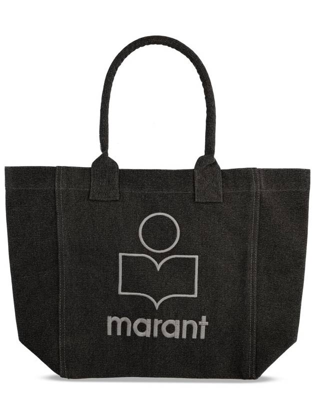 Yenky Logo Tote Bag Black - ISABEL MARANT - BALAAN 2