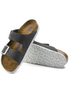 Arizona SFB Gray Narrow 1012836 Narrow Foot Women Slippers - BIRKENSTOCK - BALAAN 3