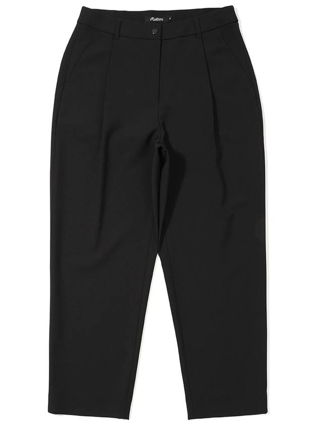 Band tapered pants BLACK WOMAN - MALBON GOLF - BALAAN 1