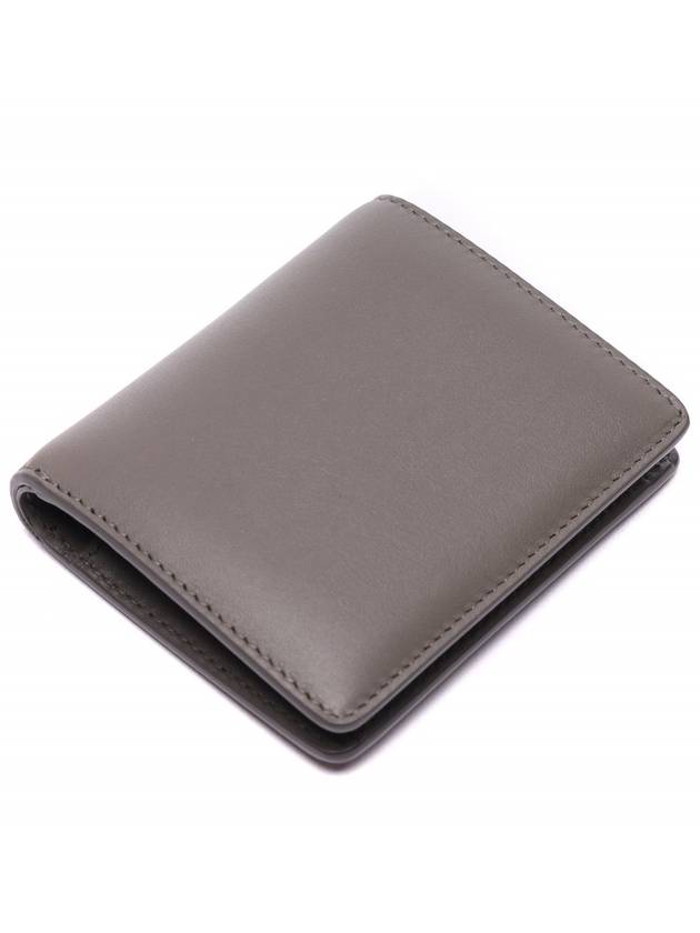 Four Stitch Leather Half Wallet Grey - MAISON MARGIELA - BALAAN 6