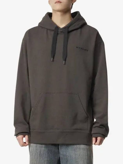 Marcello Logo Hoodie Faded Black - ISABEL MARANT - BALAAN 2