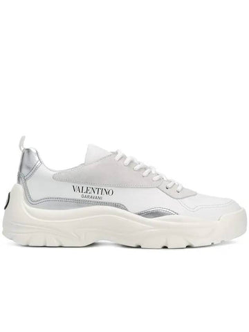 Banshee Logo Gumboy Low Top Sneakers White - VALENTINO - BALAAN 1