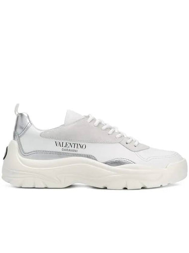 Banshee Logo Gumboy Low Top Sneakers White - VALENTINO - BALAAN 1