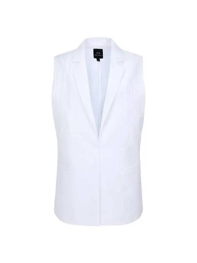 Women s No Cheat Open Wrinkle Vest White 270205 - ARMANI EXCHANGE - BALAAN 1