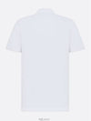 CD Icon Cotton Polo Shirt White - DIOR - BALAAN 6