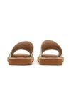 Woody Logo Flat Mule Slippers White - CHLOE - BALAAN 5