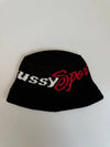 SPORT Knit Bucket Hat 1321227 Black S M - STUSSY - BALAAN 1