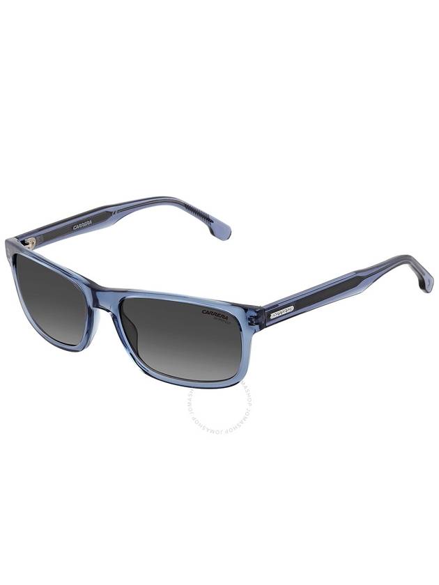 Carrera Grey Shaded Rectangular Men's Sunglasses CARRERA 299/S 0PJP/9O 57 - CARRERA - BALAAN 3