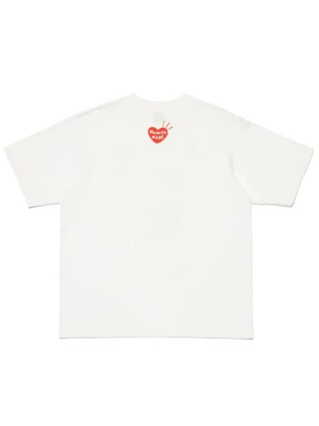 Keiko Sootome Short Sleeve T Shirt 12 White XX26TE002 - HUMAN MADE - BALAAN 3