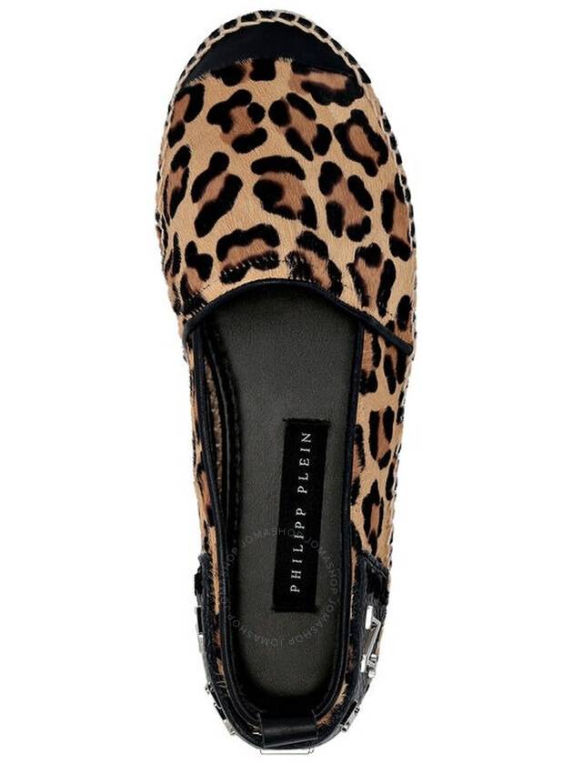 Philipp Plein Leopard Print Ponyskin Espadrilles, Brand Size 35 ( US Size 5 ) - PHILIPP PLEIN - BALAAN 3