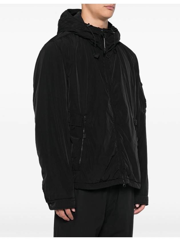 Chrome-R Hooded Padding Black - CP COMPANY - BALAAN 3