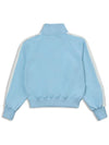 Karina color combination zip-up sweatshirt zip-up long-sleeved T-shirt sky blue MCSS24TS9SB - MACKY - BALAAN 3