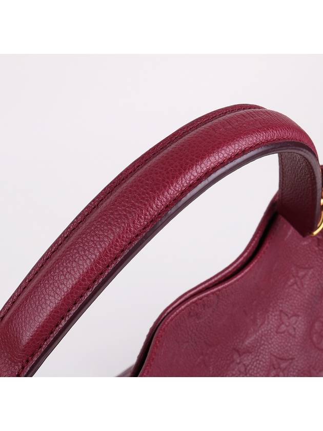 Burgundy Empreinte Metis Top Handle Bag M40813 - LOUIS VUITTON - BALAAN 5