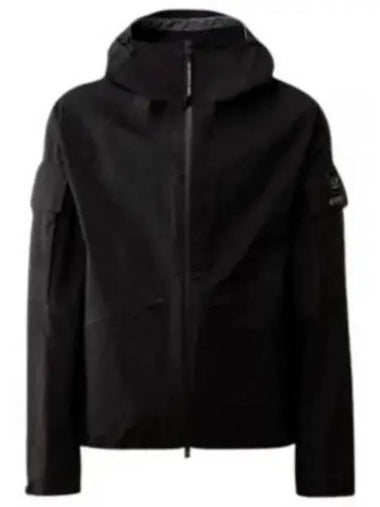 Metropolis Series Gore-Tex Infinium Hooded Jacket Black - CP COMPANY - BALAAN 1