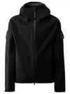 Metropolis Series Gore-Tex Infinium Hooded Jacket Black - CP COMPANY - BALAAN 1