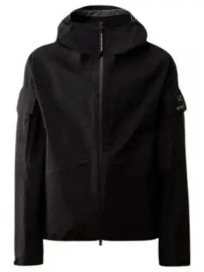 Metropolis Series Gore-Tex Infinium Hooded Jacket Black - CP COMPANY - BALAAN 2