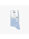 Fox Head Socks Blue - MAISON KITSUNE - BALAAN 4