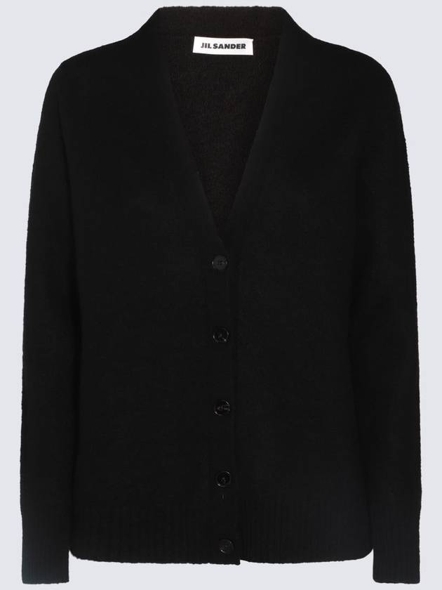 engraved logo button wool cardigan J01HP0002J14603 - JIL SANDER - BALAAN 3