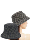 GG Denim Bucket Hat Black - GUCCI - BALAAN 2