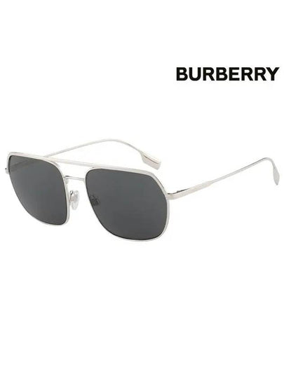 Sunglasses BE3117 1005 87 Square Metal Men Women - BURBERRY - BALAAN 2