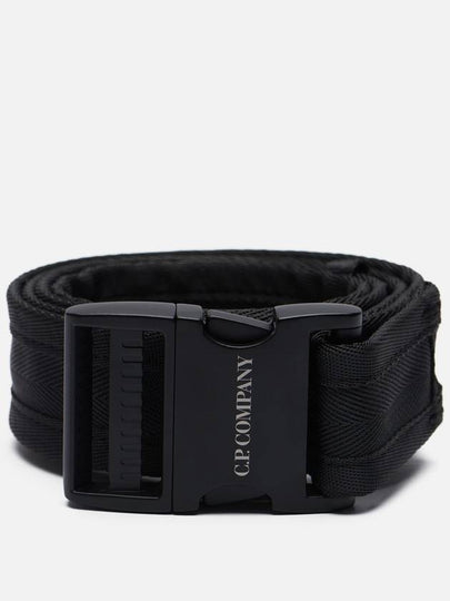 Herringbone Tape Belt Black - CP COMPANY - BALAAN 2