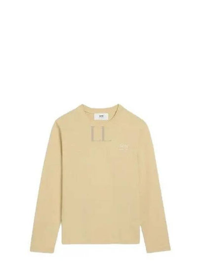 Alexandre Mattiussi Long Sleeve T-Shirt Beige - AMI - BALAAN 2