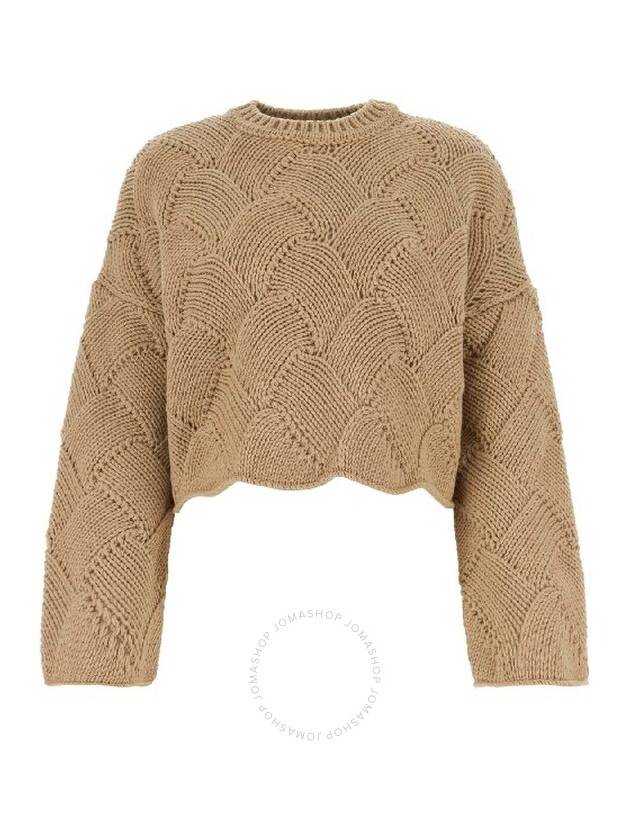 JW Anderson Cropped Weave Knitted Jumper, Size Medium - JW ANDERSON - BALAAN 1