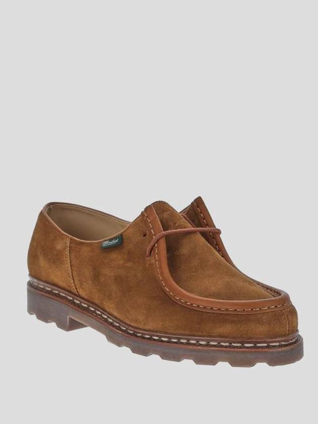 Michael Velor Suede Derby Brown - PARABOOT - BALAAN 3