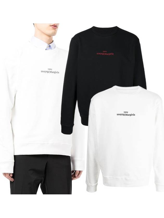 Logo embroidery sweatshirt S50GU0166 S25503 900 961 - MAISON MARGIELA - BALAAN 1