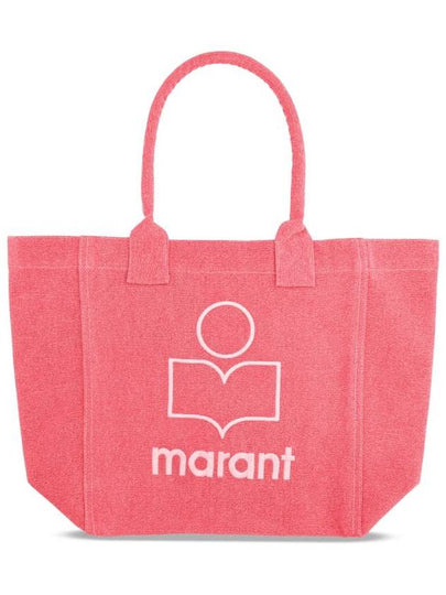 Yenky Embroidered Logo Small Tote Bag Pink - ISABEL MARANT - BALAAN 2