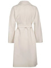 SELZ Belted Wool Coat Off White 2350110337 006 - MAX MARA - BALAAN 2