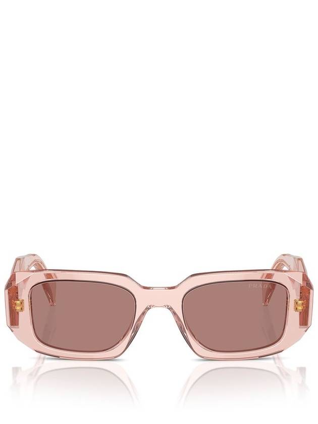 Sunglasses 00 538192622 PR 17WS 19Q10D TRANSPARENT PEACH - PRADA - BALAAN 2