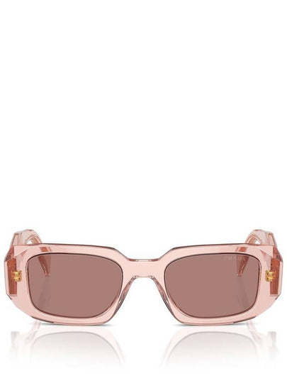 Sunglasses 00 538192622 PR 17WS 19Q10D TRANSPARENT PEACH - PRADA - BALAAN 2