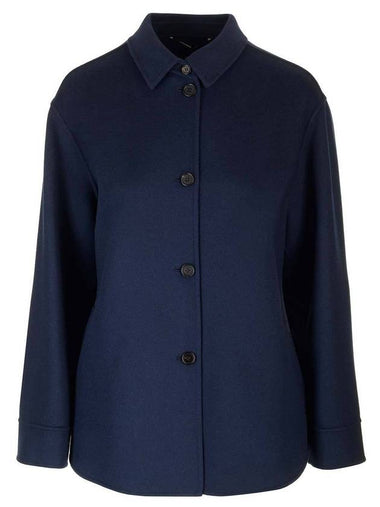 Ellen Wool Jacket Navy - S MAX MARA - BALAAN 1