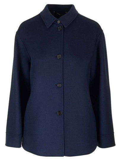 Ellen Wool Jacket Navy - S MAX MARA - BALAAN 2