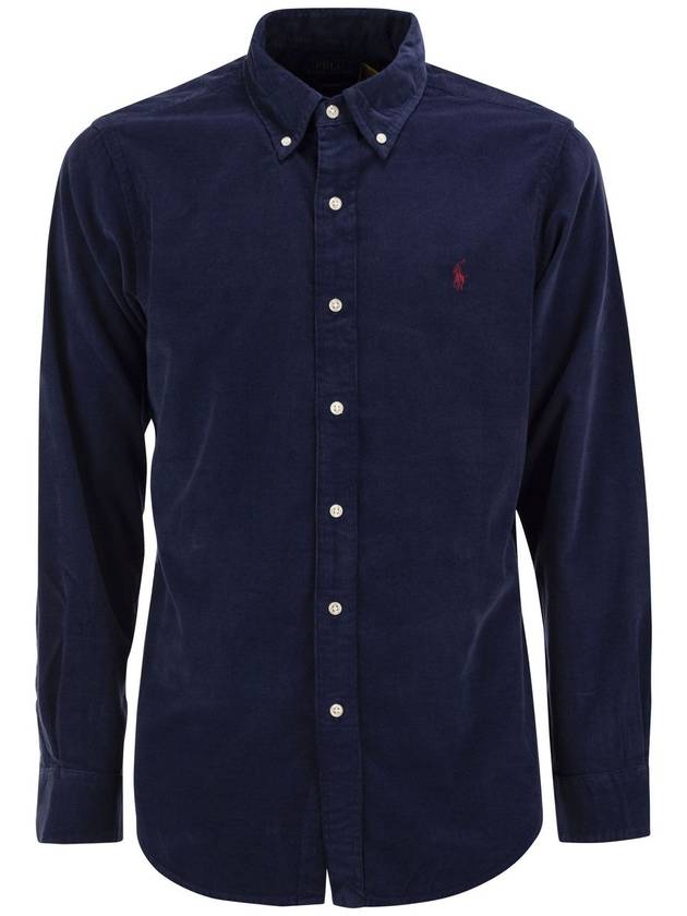 Polo Pony Motif Shirt 710853123008 - POLO RALPH LAUREN - BALAAN 2