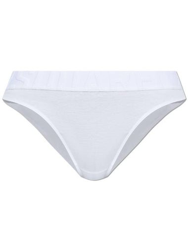 Dsquared2 Briefs With Logo, Women's, White - DSQUARED2 - BALAAN 1