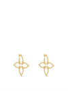 Nautical Earrings Gold Monogram Flower M01848 - LOUIS VUITTON - BALAAN 3