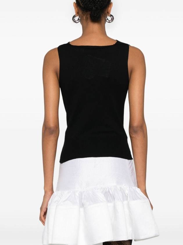 ORB Logo Sleeveless Black - VIVIENNE WESTWOOD - BALAAN 6